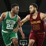 Boston celtics vs Cleveland cavaliers match player stats