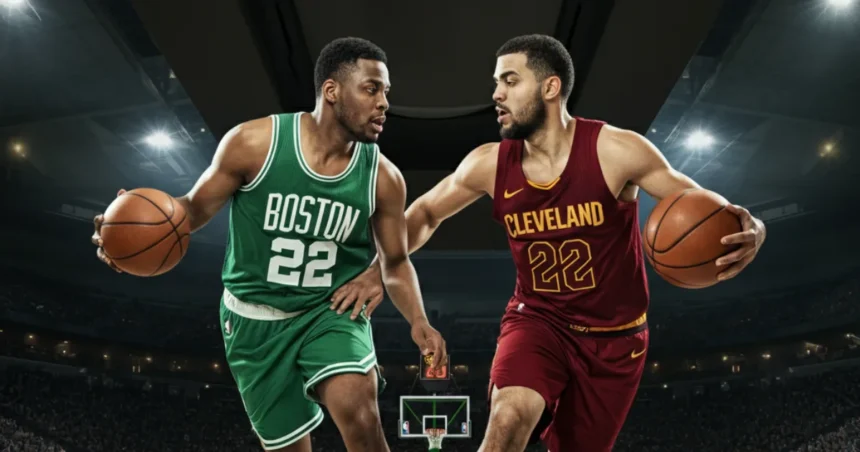 Boston celtics vs Cleveland cavaliers match player stats