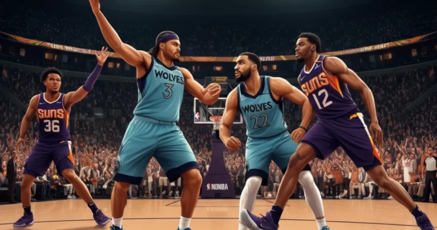 Timberwolves vs phoenix suns match player stats
