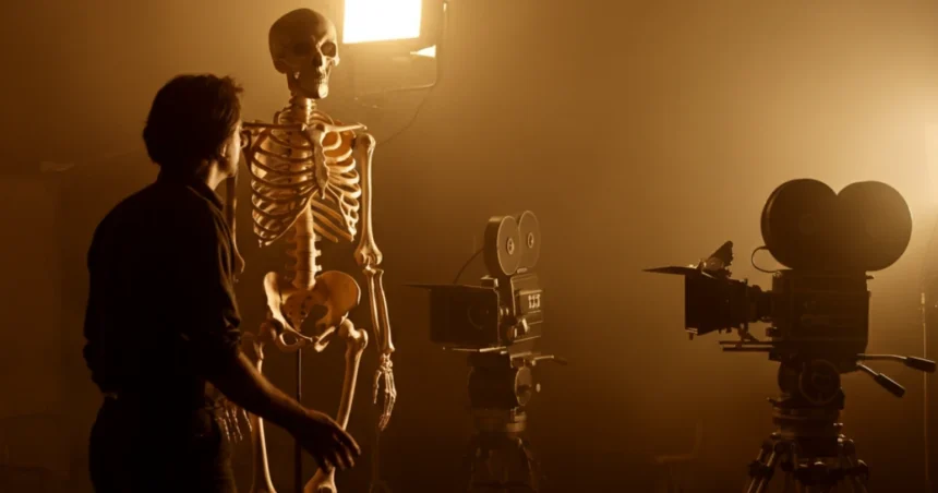 The 1982 movie poltergeist used real skeletons as - tymoff